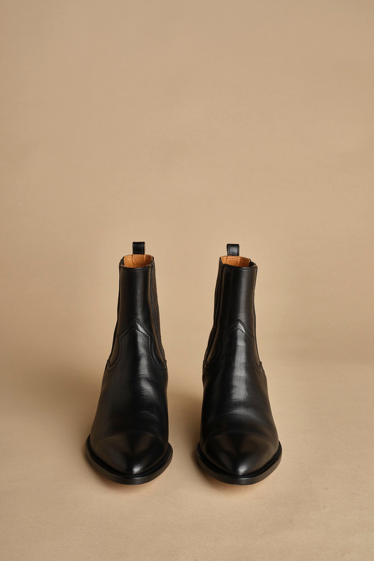 stivaletto texano. B10190ETRU-DC 01 NERO buttero 