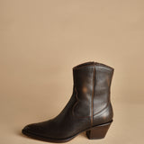 stivaletto texano. B10191ETRUVT-DC 11 NOCE T.MORO buttero 
