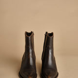 stivaletto texano. B10191ETRUVT-DC 11 NOCE T.MORO buttero 