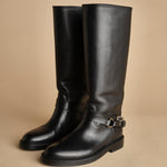 stivale. B11830ETRU-DG 01 NERO buttero 