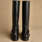 stivale. B11830ETRU-DG 01 NERO buttero 