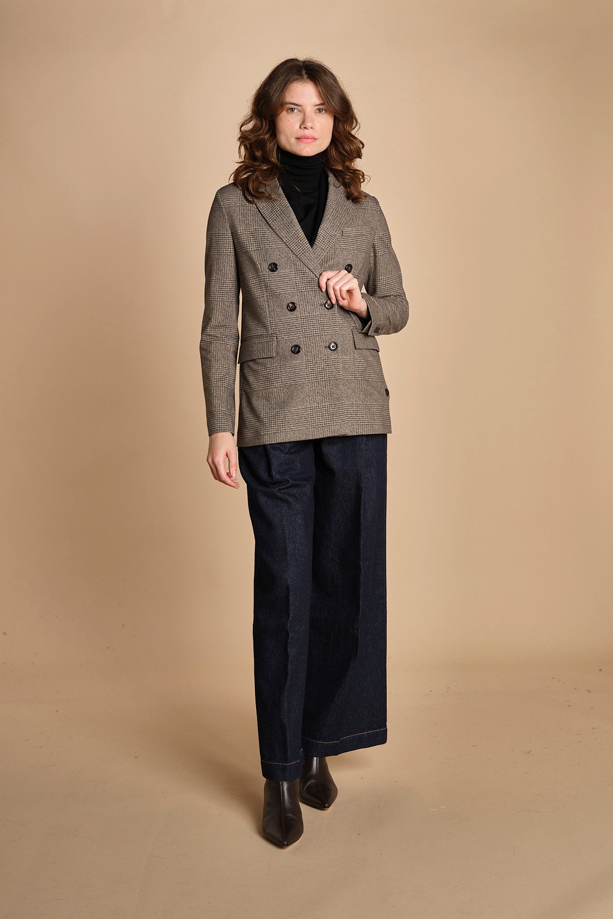 blazer doppiopetto in jersey galles 3679 CIOCC circolo 1901 