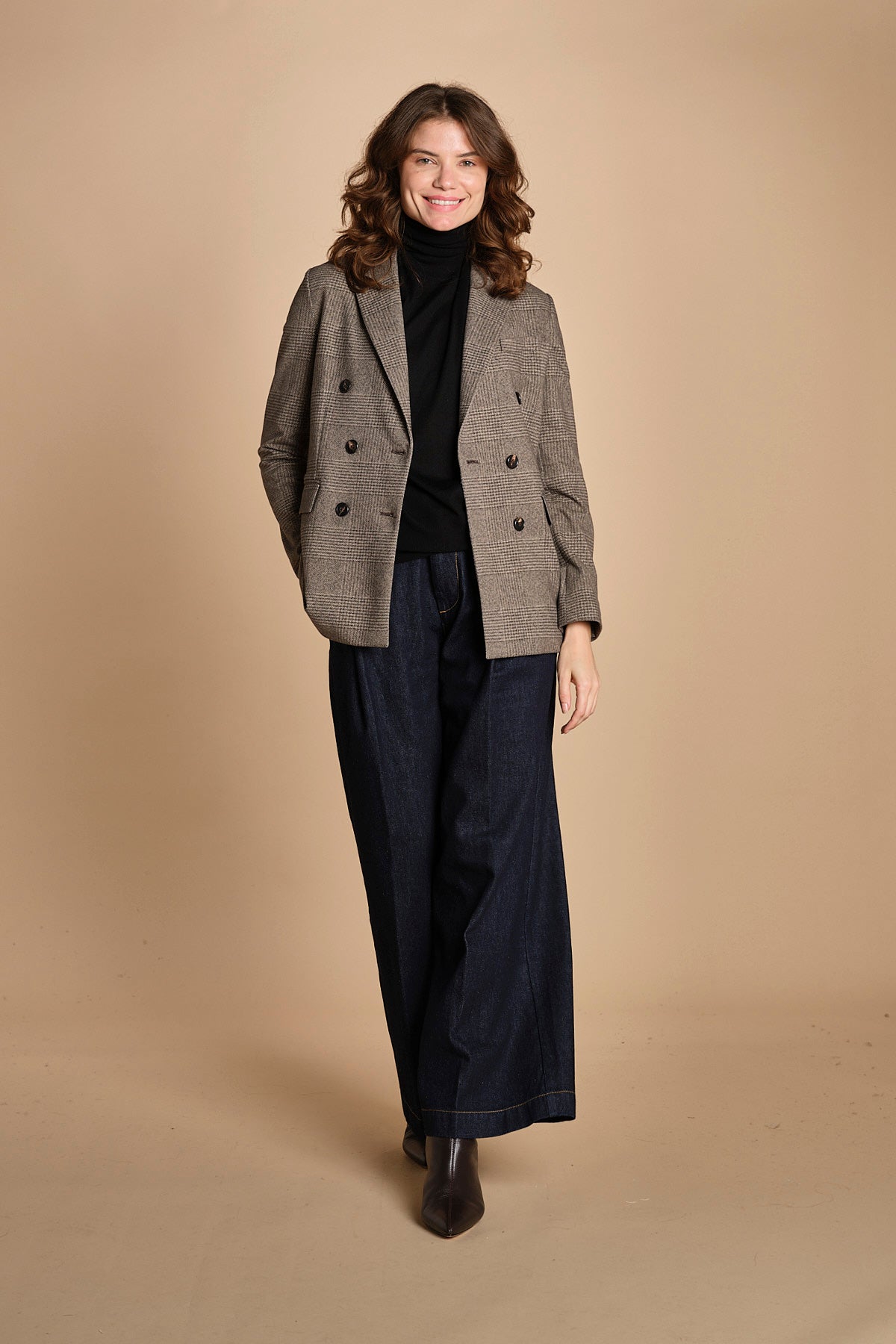 blazer doppiopetto in jersey galles 3679 CIOCC circolo 1901 