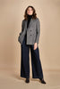 blazer doppiopetto in jersey galles