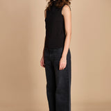 t-shirt senza maniche 3710 NERAS circolo 1901 