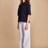 t-shirt girocollo manica corta 3712 851 circolo 1901 
