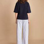 t-shirt girocollo manica corta 3712 851 circolo 1901 