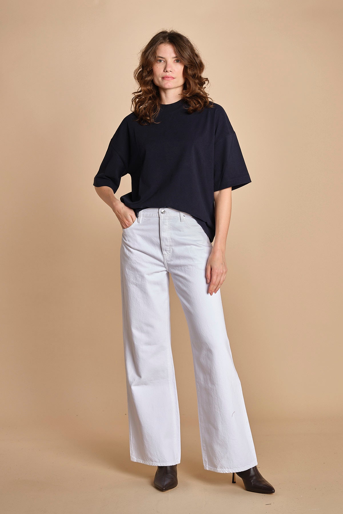 t-shirt girocollo manica corta 3712 851 circolo 1901 