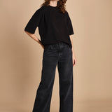 t-shirt girocollo manica corta 3712 NERAS circolo 1901 