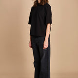 t-shirt girocollo manica corta 3712 NERAS circolo 1901 