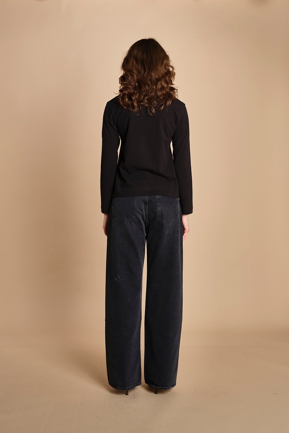 t-shirt manica lunga colto allto 3713 NERAS circolo 1901 