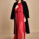 abito lungo in chiffon ATENE RED crida 