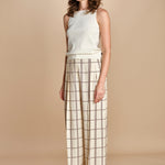 pantaloni a quadri TRAVEL CHECK BORD crida 