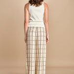 pantaloni a quadri TRAVEL CHECK BORD crida 