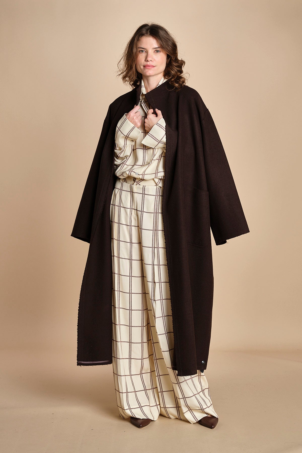 pantaloni a quadri TRAVEL CHECK BORD crida 