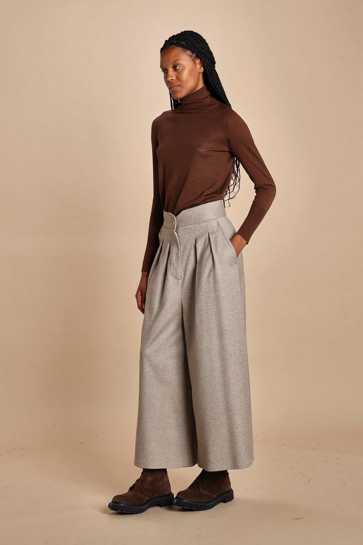 pantaloni  in flanella N1506 0615 dusan 