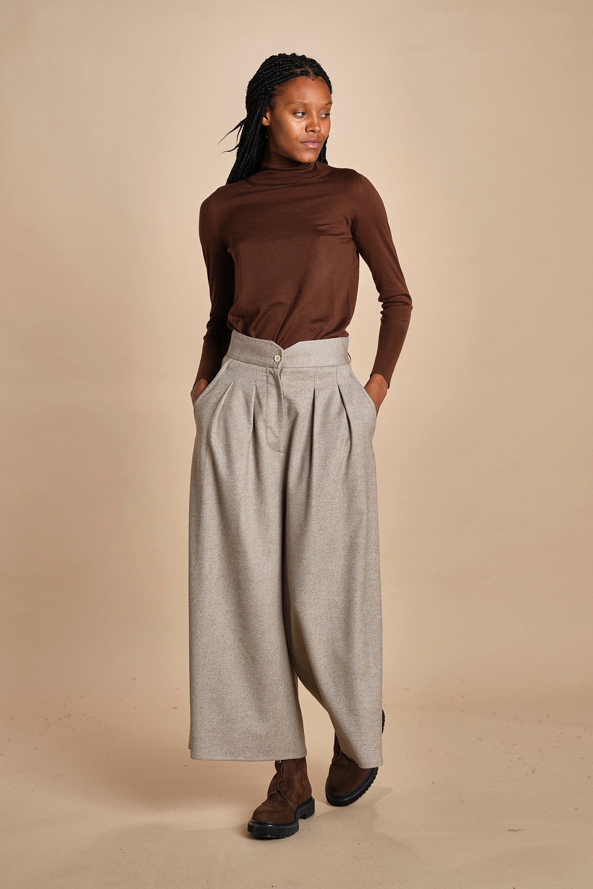 pantaloni  in flanella N1506 0615 dusan 