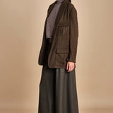 sahariana con tasche T8641 VERDE dusan 
