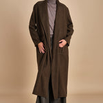 cappotto lungo militare T8655M VERDE dusan 
