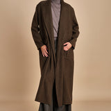 cappotto lungo militare T8655M VERDE dusan 
