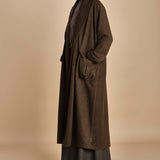 cappotto lungo militare T8655M VERDE dusan 
