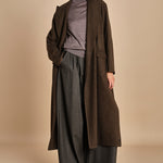 cappotto lungo militare T8655M VERDE dusan 