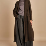 cappotto lungo militare T8655M VERDE dusan 