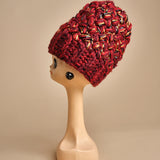 cappello lana e raffia H519 V4 exQUISITEJ 