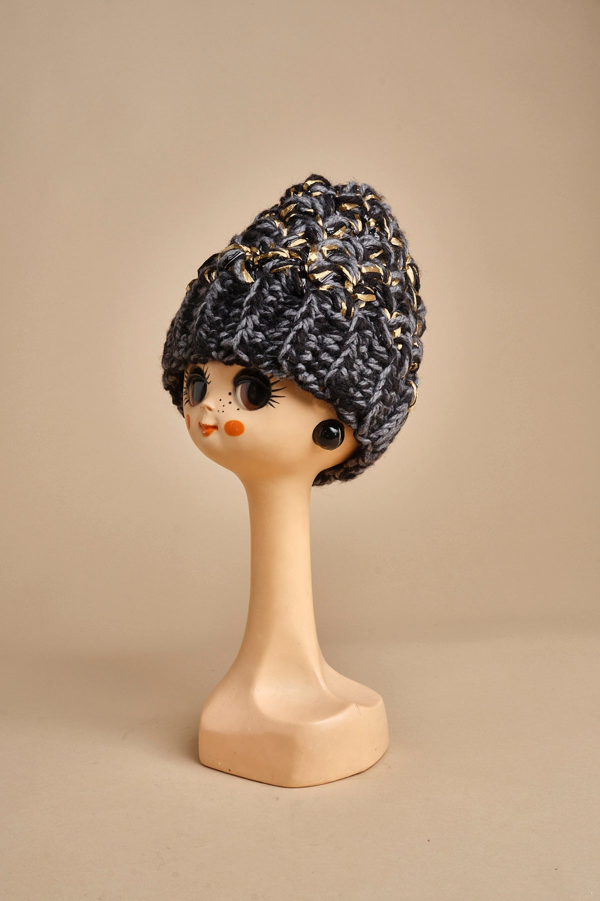cappello lana e raffia H519 V5 exQUISITEJ 