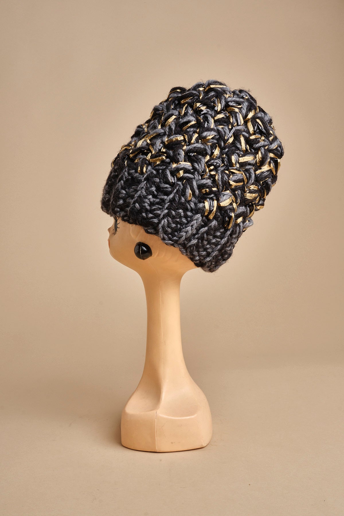 cappello lana e raffia H519 V5 exQUISITEJ 