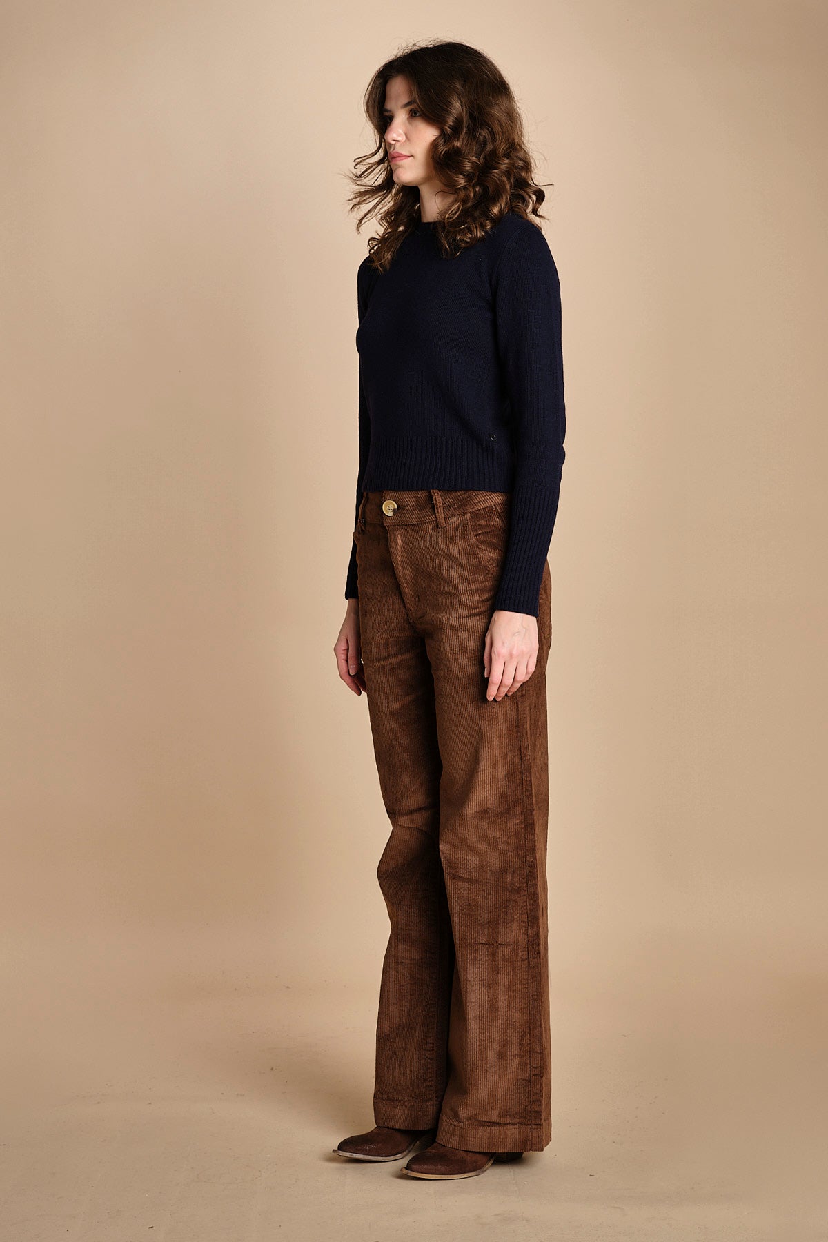 pantalone mano velluto FAUSTINE CHICI fam 