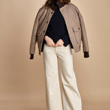 denim over FLEURE WF GREIGE fam 