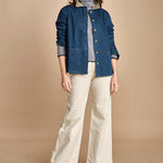 giacca camicia denim LV28CI BLU fam 