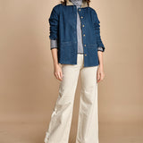 giacca camicia denim LV28CI BLU fam 