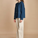 giacca camicia denim LV28CI BLU fam 