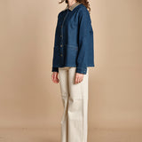 giacca camicia denim LV28CI BLU fam 