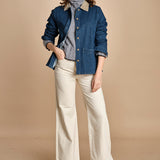 giacca camicia denim LV28CI BLU fam 