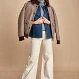 giacca camicia denim LV28CI BLU fam 