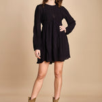 miniabito con conchiglie BLACK SHELL 351984 BLACK farm rio 