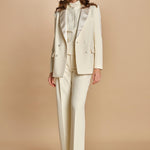 giacca doppipetto in cady 30303-313 LATTE 02 federica tosi 