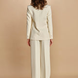 giacca doppipetto in cady 30303-313 LATTE 02 federica tosi 