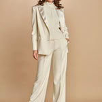 giacca doppipetto in cady 30303-313 LATTE 02 federica tosi 