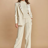 giacca doppipetto in cady 30303-313 LATTE 02 federica tosi 