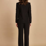 giacca doppipetto in cady 30303-313 NERO 29 federica tosi 