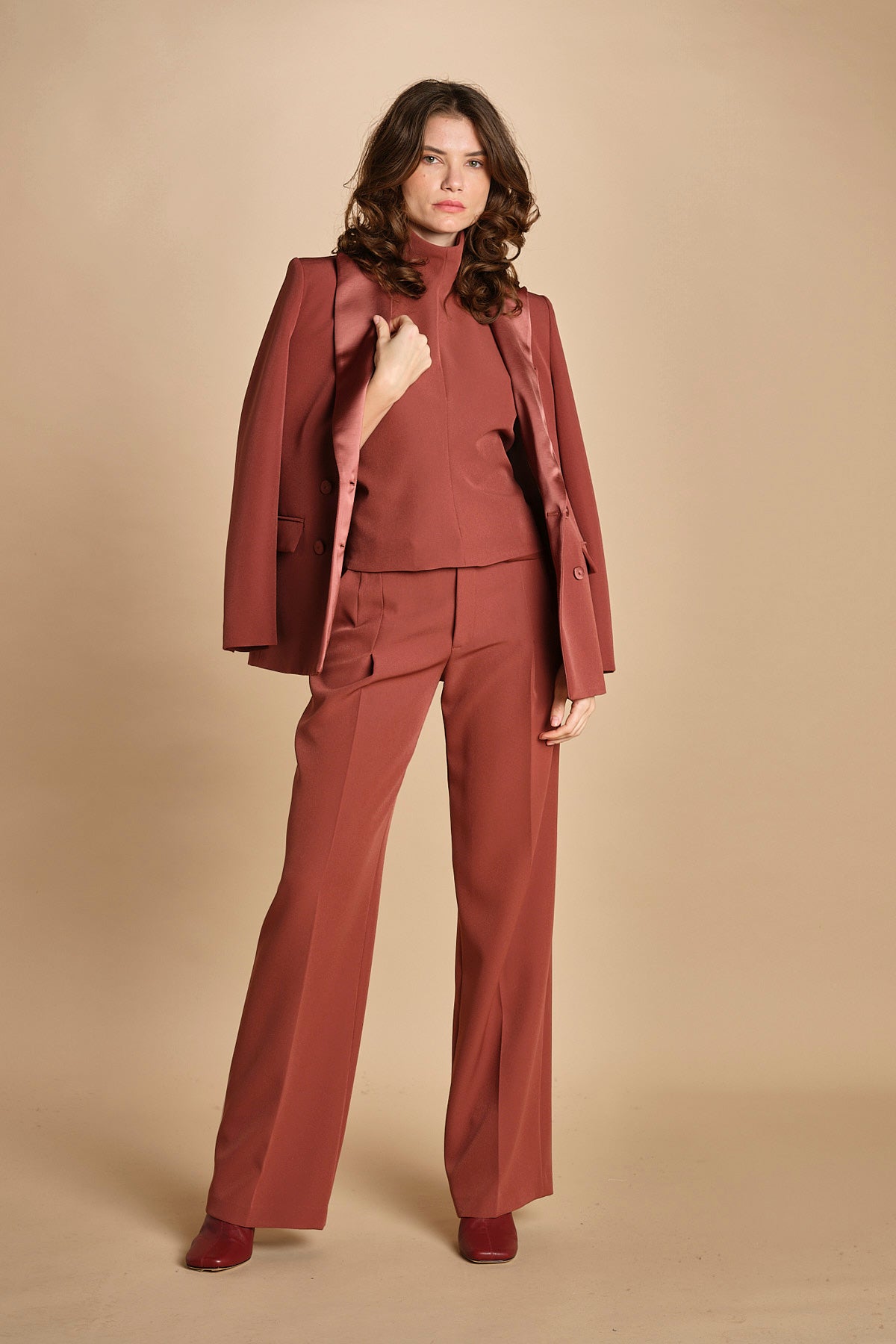 pantalone con pinces 30804-313 COCCIO 57 federica tosi 