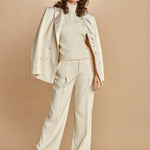 pantalone con pinces 30804-313 LATTE 02 federica tosi 