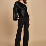 top monospalla perline 31104-309 NERO 29 federica tosi 