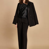 top monospalla perline 31104-309 NERO 29 federica tosi 