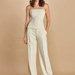 top bustier in cady 31351-313 LATTE 02 federica tosi 
