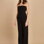 top bustier in cady 31351-313 NERO 29 federica tosi 